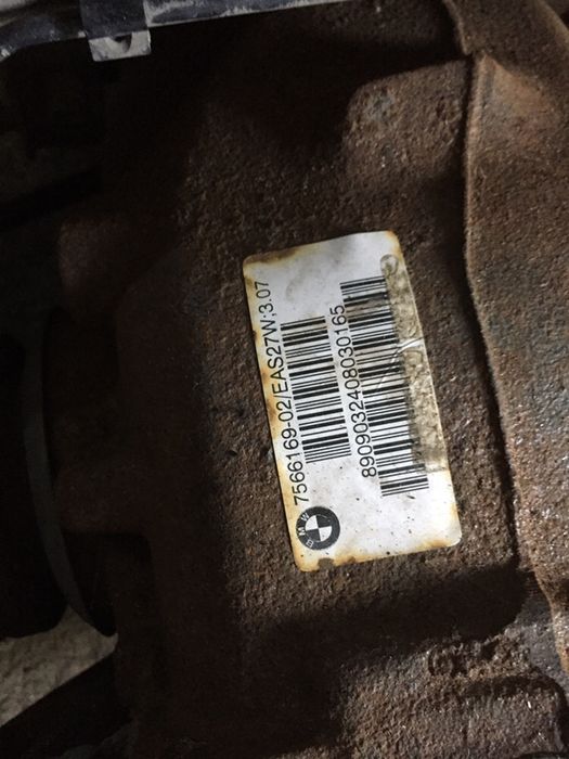 Diferential/grup spate bmw seria 1,E87, 118d an 2010 raport 3,07