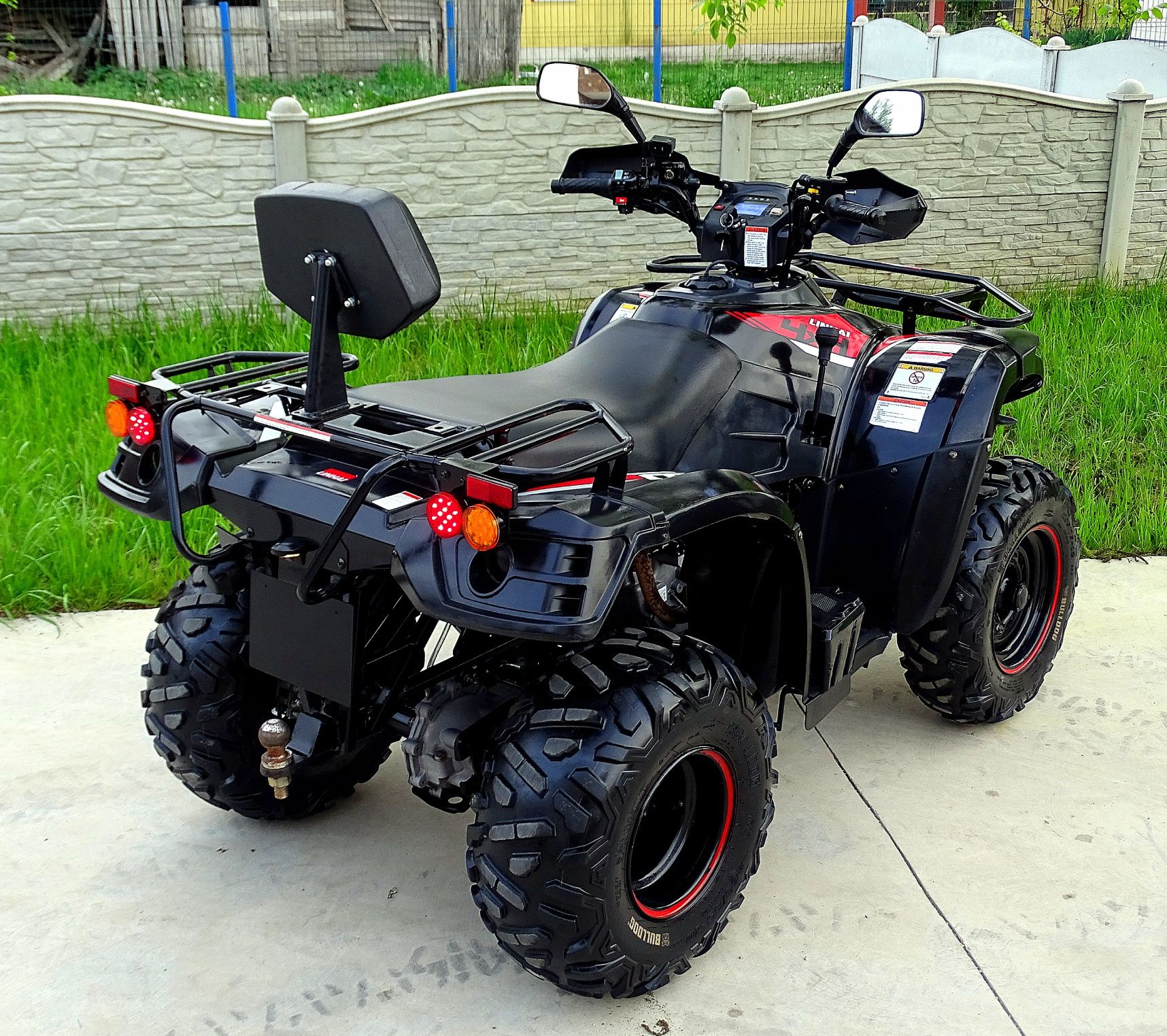 Atv/Atw Linhai 300 4x4 carburație înmatriculat