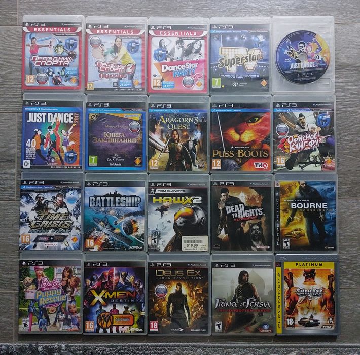Диски Playstation 3
