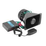 Sirena 5 melodii cu microfon 12V 100W ERK
