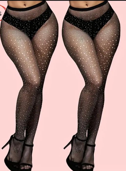 Продам колготки со стразами р 40-44