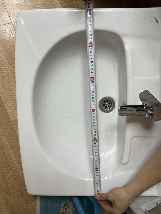 Раковина над машинкой