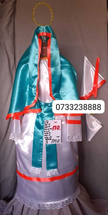 Costum Fecioara Maria pentru copii
