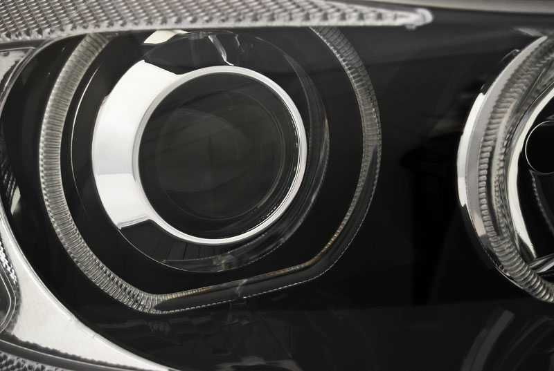 17.  Faruri BMW Seria 3 E90 (2005-2008) Angel Eyes Garantie 12 luni