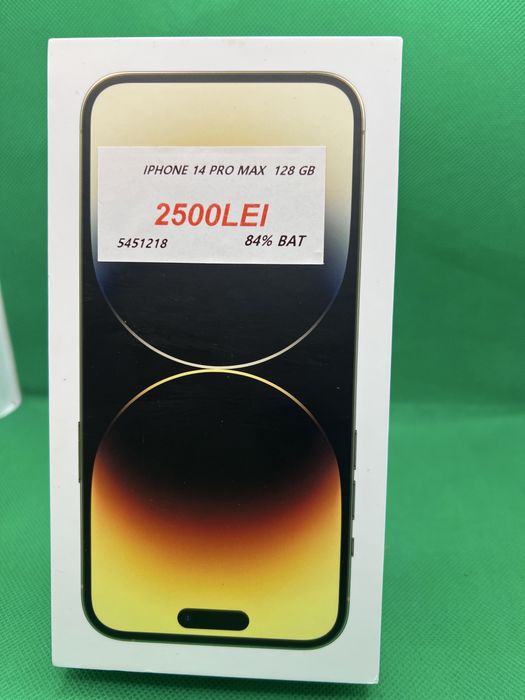 Iphone 14 Pro Max 128 GB 84% baterie,Lazar Amanet Crangasi 54512