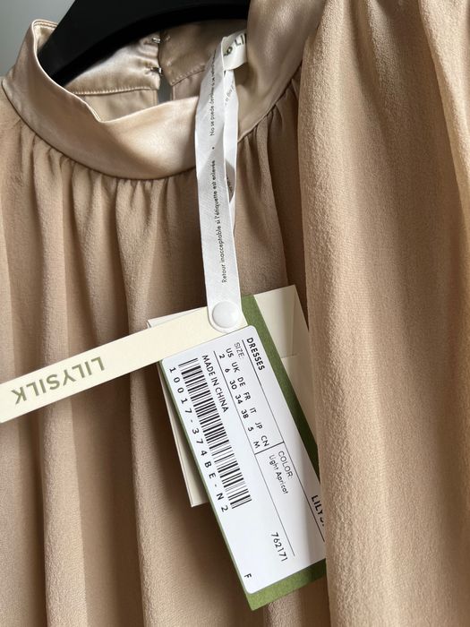 Rochie matase LilySilk 34 Noua