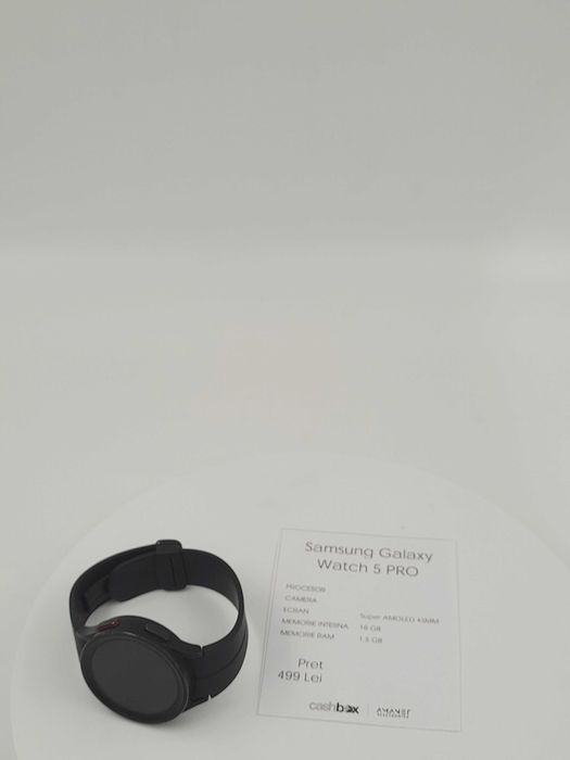 Samsung SMARTWATCH 5 PRO 45mm Garantie 24 Luni CashBox