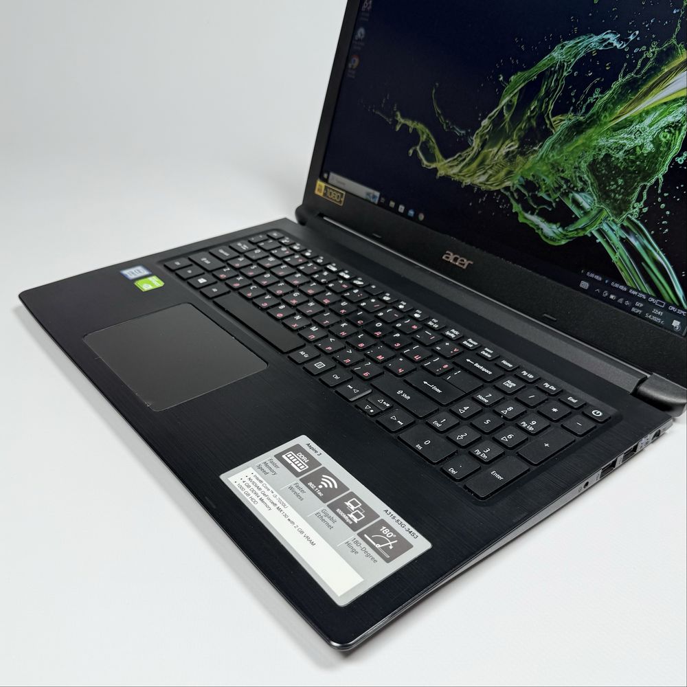 Acer Aspire 3 A315-53G/15,6” FHD/NVIDIA MX130/8GB DDR4/128GB NVMe+1TB
