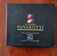 Луксозен двоен CD LUCIANO PAVAROTTI 40 Hits