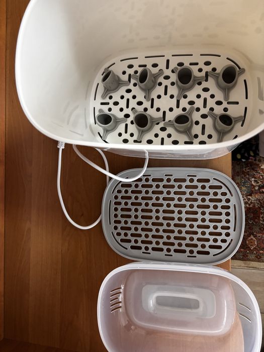 Sterilizator multifuncțional: sterilizează, usucă,încălzește biberoane