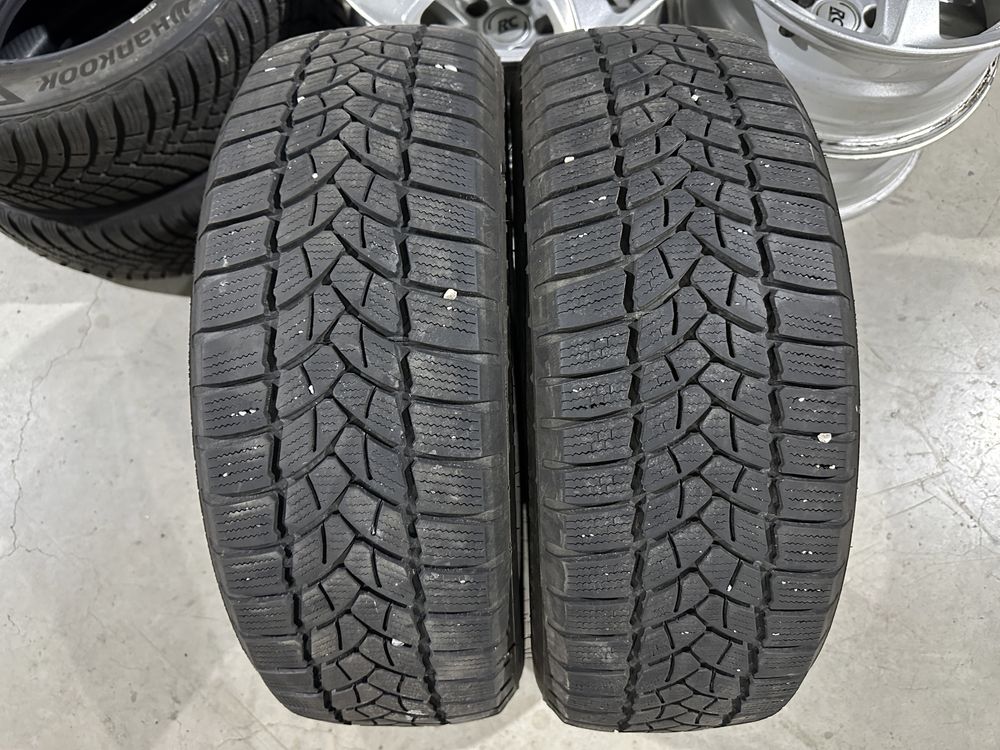 2бр. Отлични Зимни Гуми 185/60R/15 -FIRESTONE- DOT:4118- 5,7мм