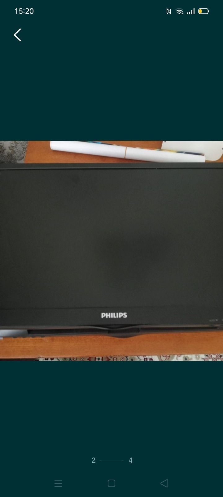 Монитор philips не пользовались