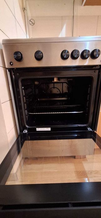 Vand Aragaz ARCTIC, 4 arzatoare, Gaz, L 60 cm, Grill, Rotisor, inox