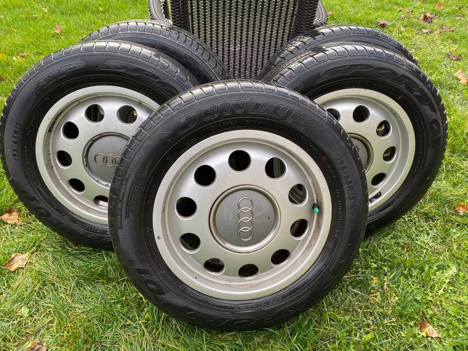 Jante originale Audi 5x100 R15 compatibile VW Golf, Seat, Skoda