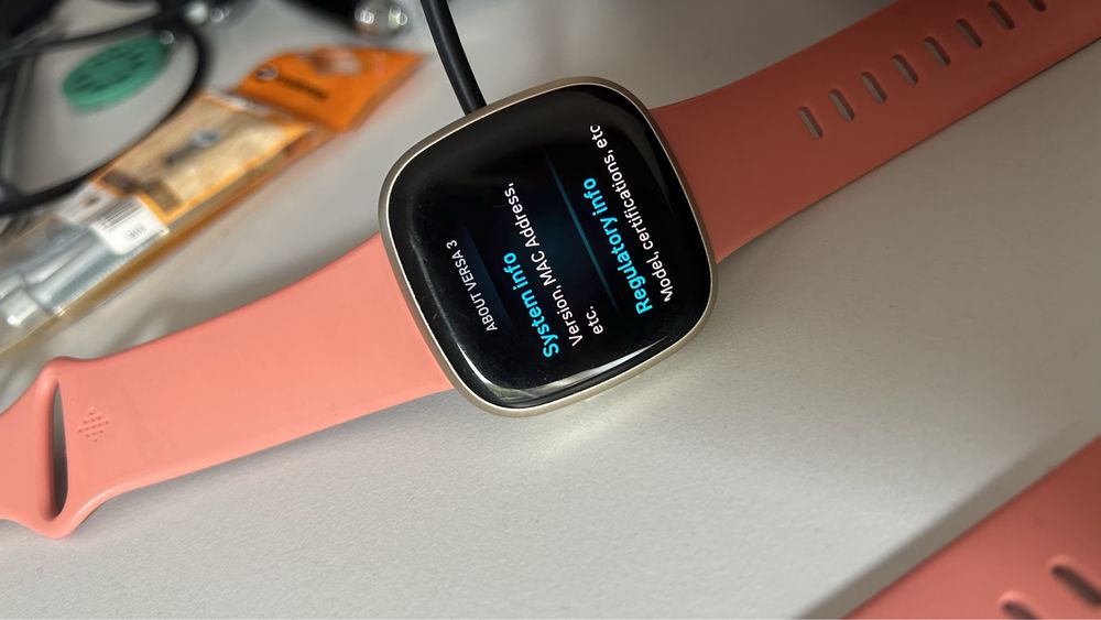 Fitbit versa 3 roz