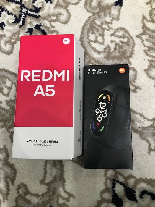 Редми А5 4/128. Холати пачтий йенги бу'нисига соат ку'шиб берилади