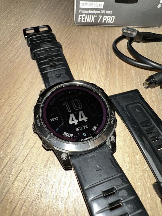 Vand Garmin Fenix 7 PRO sapphire solar