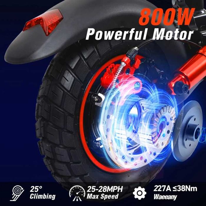 Електрически скутер / тротинетка със седалка 800W 15AH