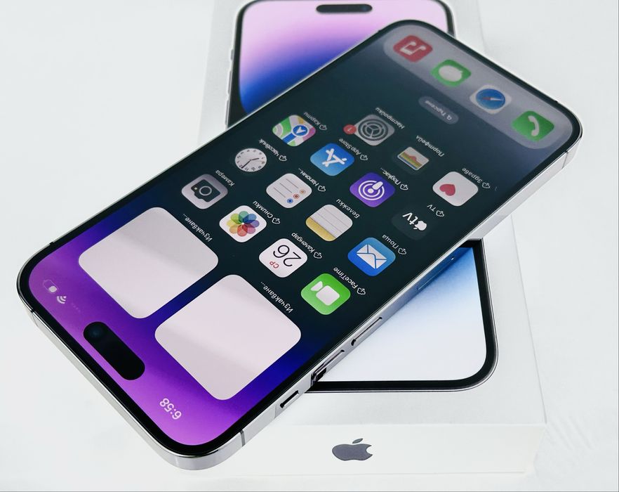 Apple iPhone 14 Pro Max 256GB Deep Purple Отличен Гаранция!