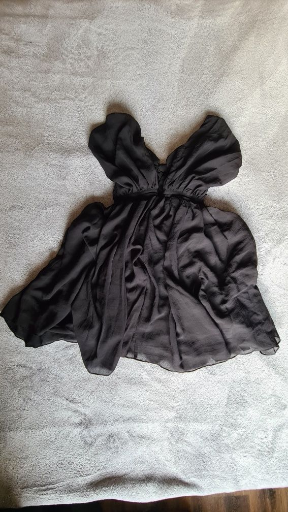 Черна къса рокля Lucy&Co размер 40