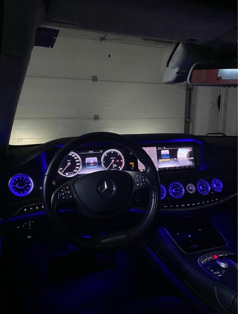 Grila Grile gura ventilatie LED Mercedes A CLA C GLC E CLS S AMG GT