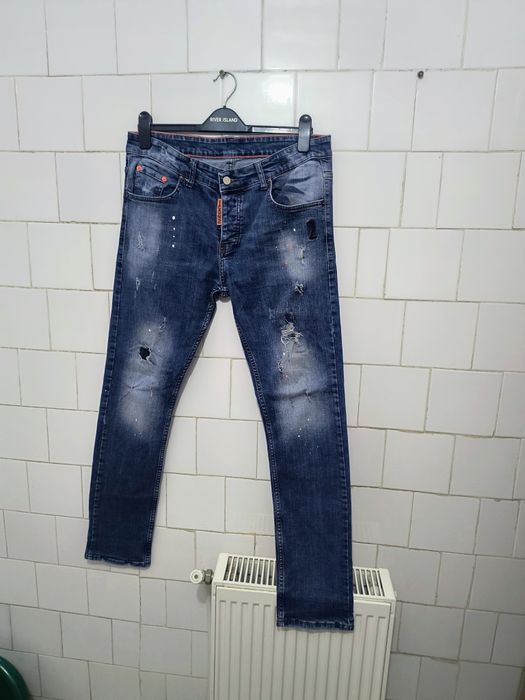 Blugi marca Icon 2 mărime 36 culoare albastru