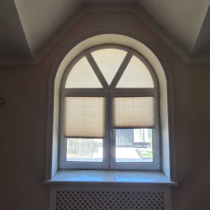 Jalyuzi Жалюзи ПЛИССЕ без сверления окон