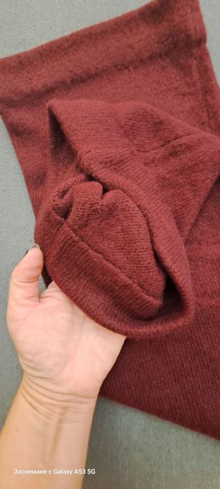 Плетен панталон,Кожен клин M. Sara размер М/Л