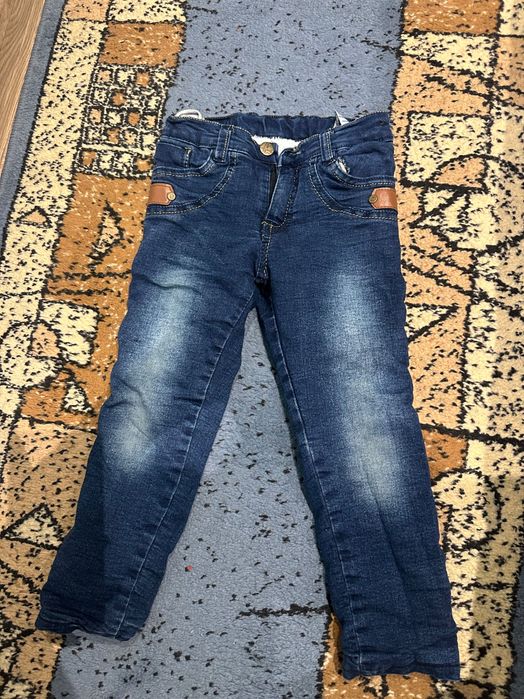 Детски дънки с топла подплата 5г