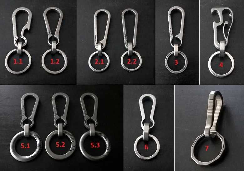 Breloc - Set Carabiniera Titan cu Conector si Inel -Briceag Victorinox