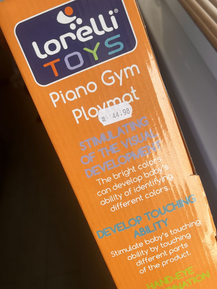 LORELLI Toys Активна гимнастика ПИАНО СИНЯ