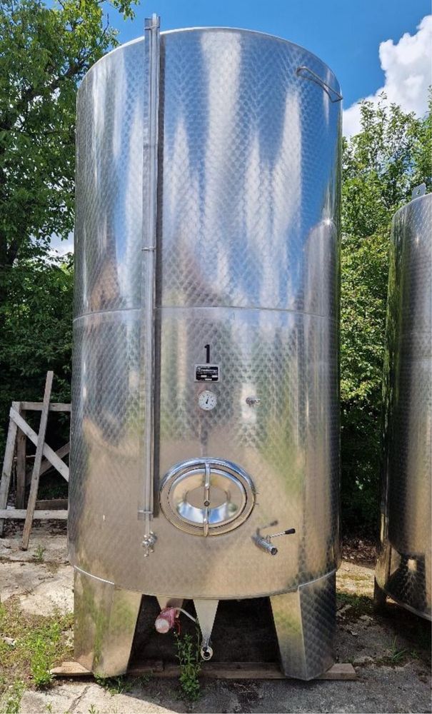 Recipiente bazine cinsterne vinificator inox alimentar producator