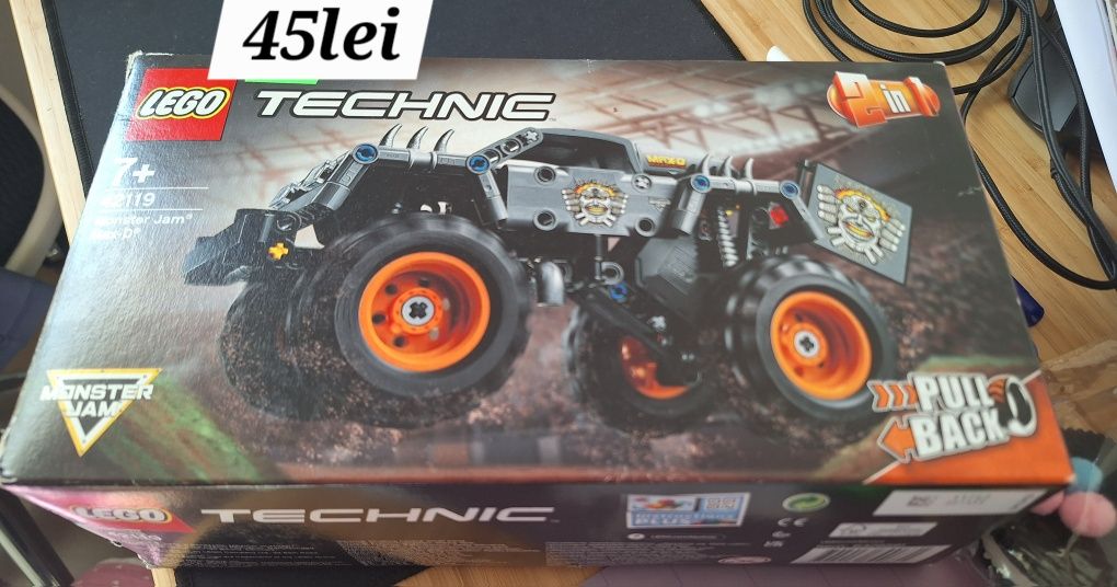 Lego Technic, vârstă 7 ani plus
