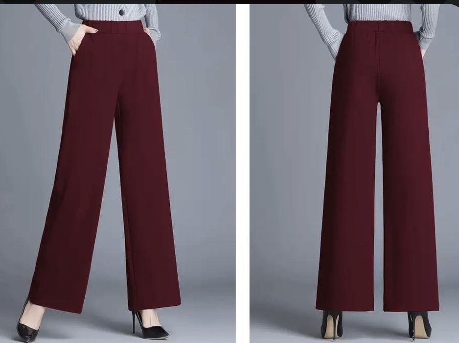 Дамски панталон с права кройка