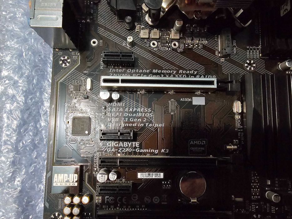 Intel I7 7700K + Gigabyte GA-Z270-GamingK3