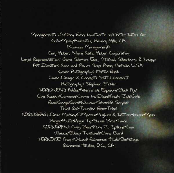 CD Korn - Life Is Peachy 1996