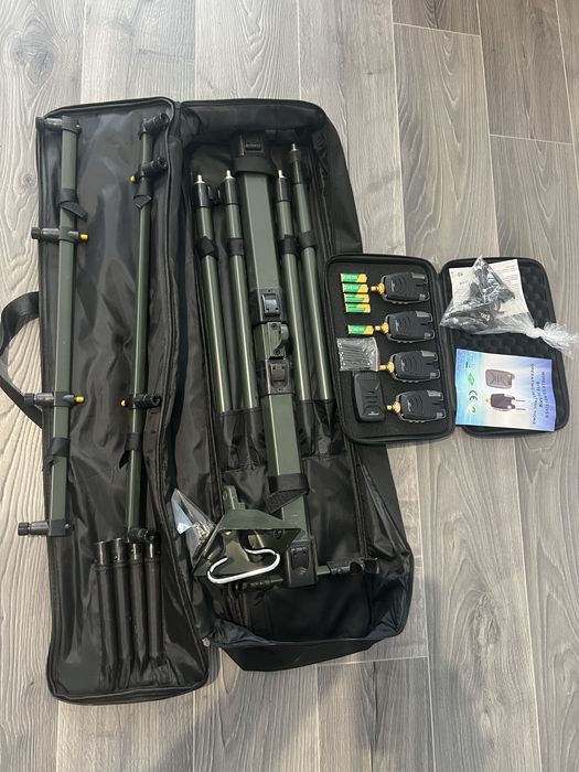 Set RodPod 4 Posturi + avertizori 4 plus statie WindBlade