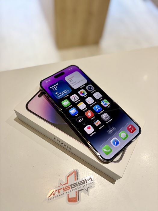 **ATS GSM**ID32438 iPhone 14  Pro MAX 256Gb/Baterie100%/Garantie