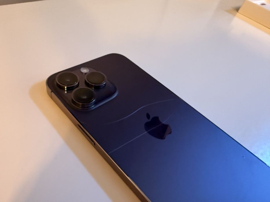 iPhone 14 Pro Max, Full Box, Deep Purple + 3 huse Apple