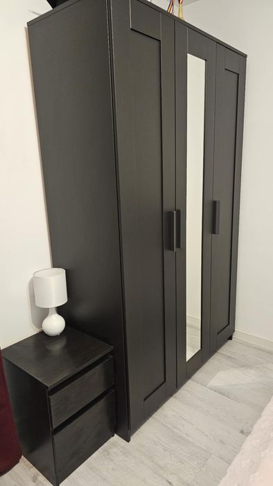 2 Noptiere Ikea negre