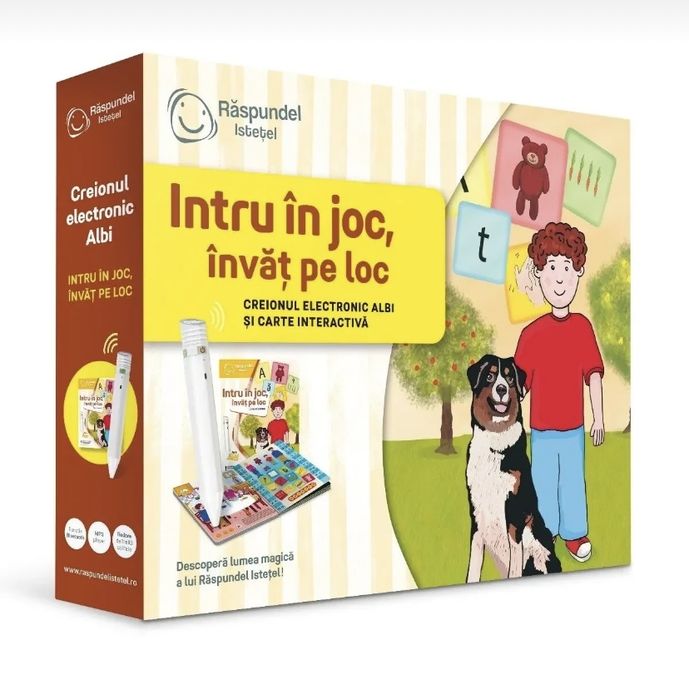 Set Raspundel istetel creion si carte