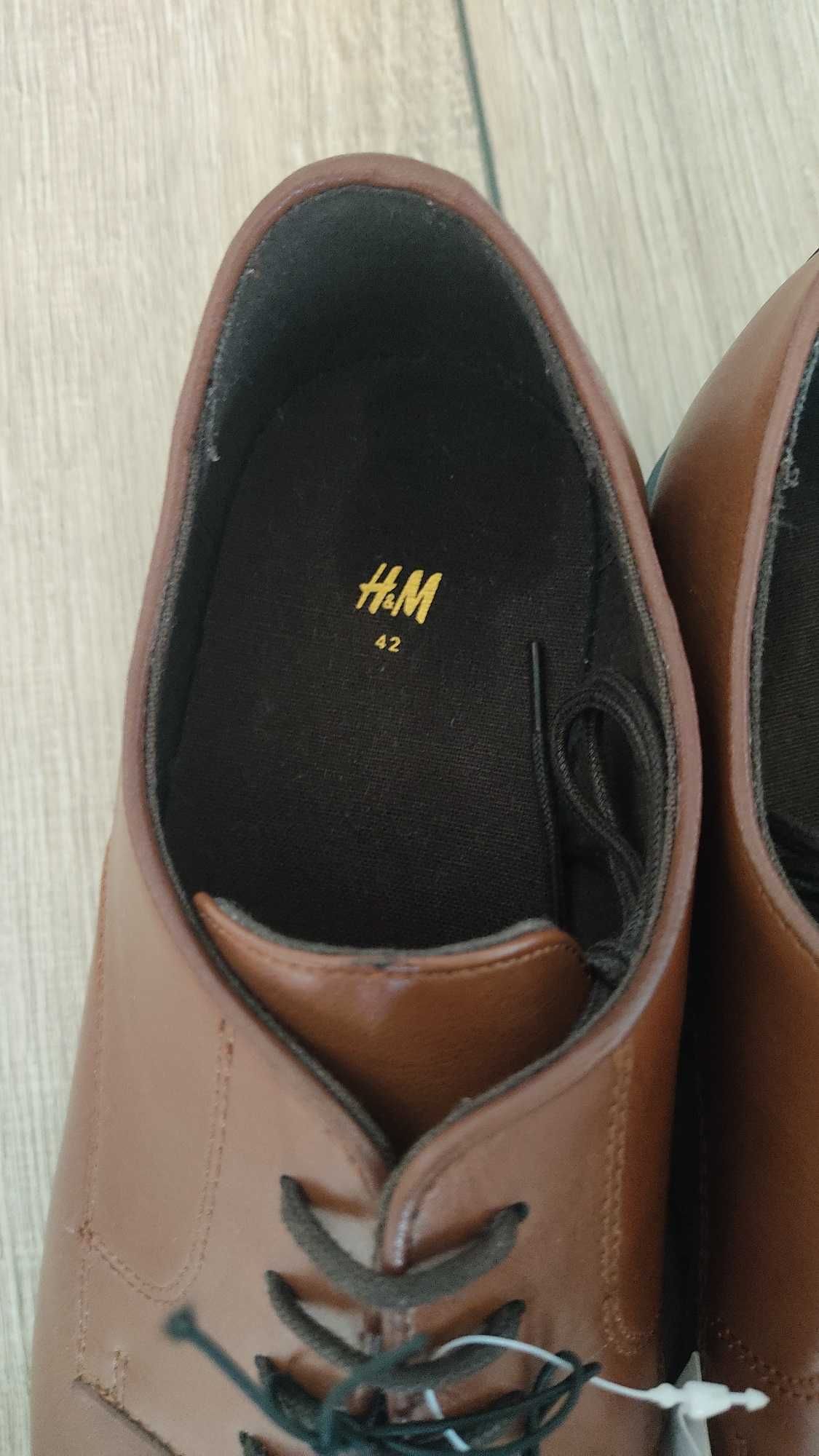 мъжки обувки H&M, размер 42, чисто нови