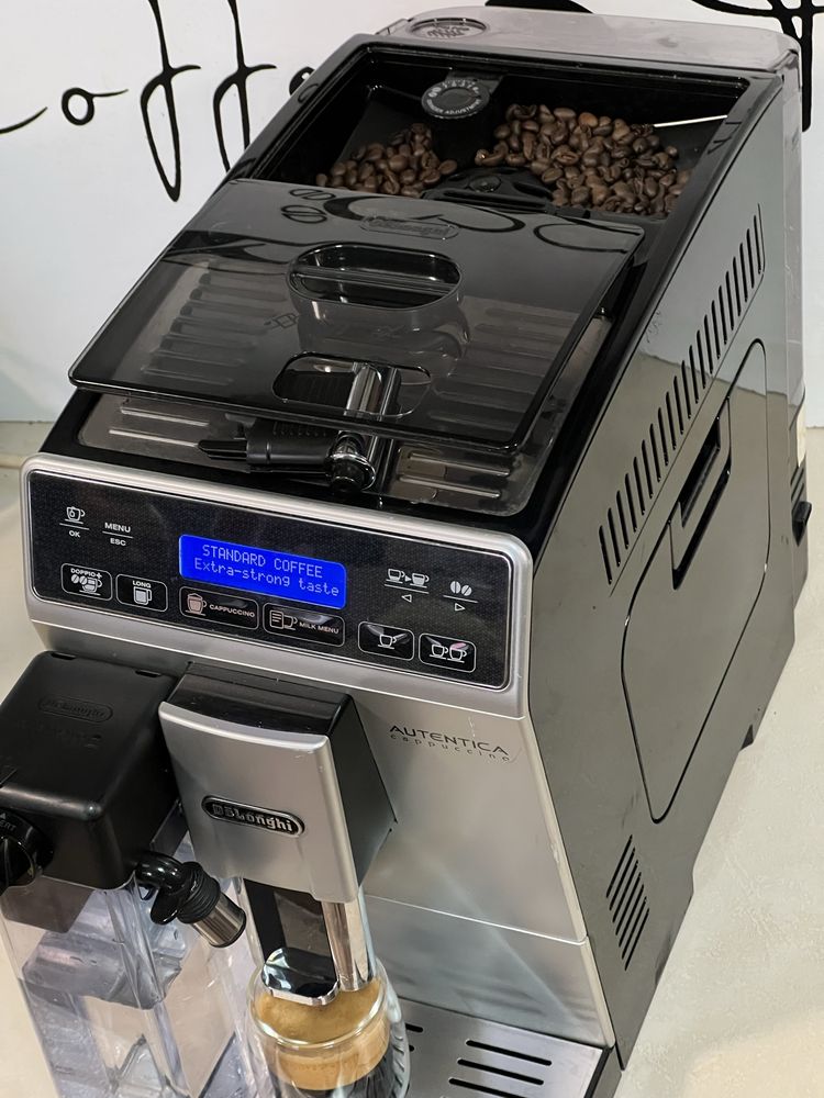 Кафемашина кафе автомат delonghı autentica cappuccino с гаранция