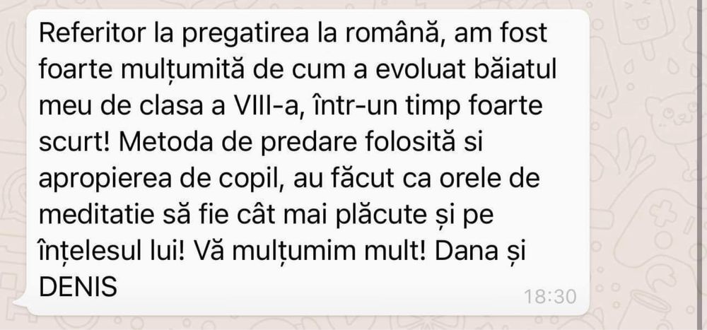 Meditații limba și literatura română