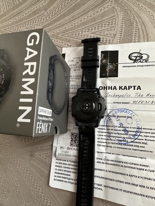 Garmin Fenix 7 Saphire Solar - 47 mm