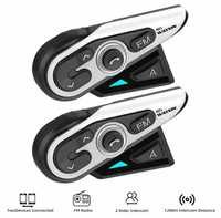 Intercom R15 interphon bluetooth casca moto ATV sistem comunicare walk