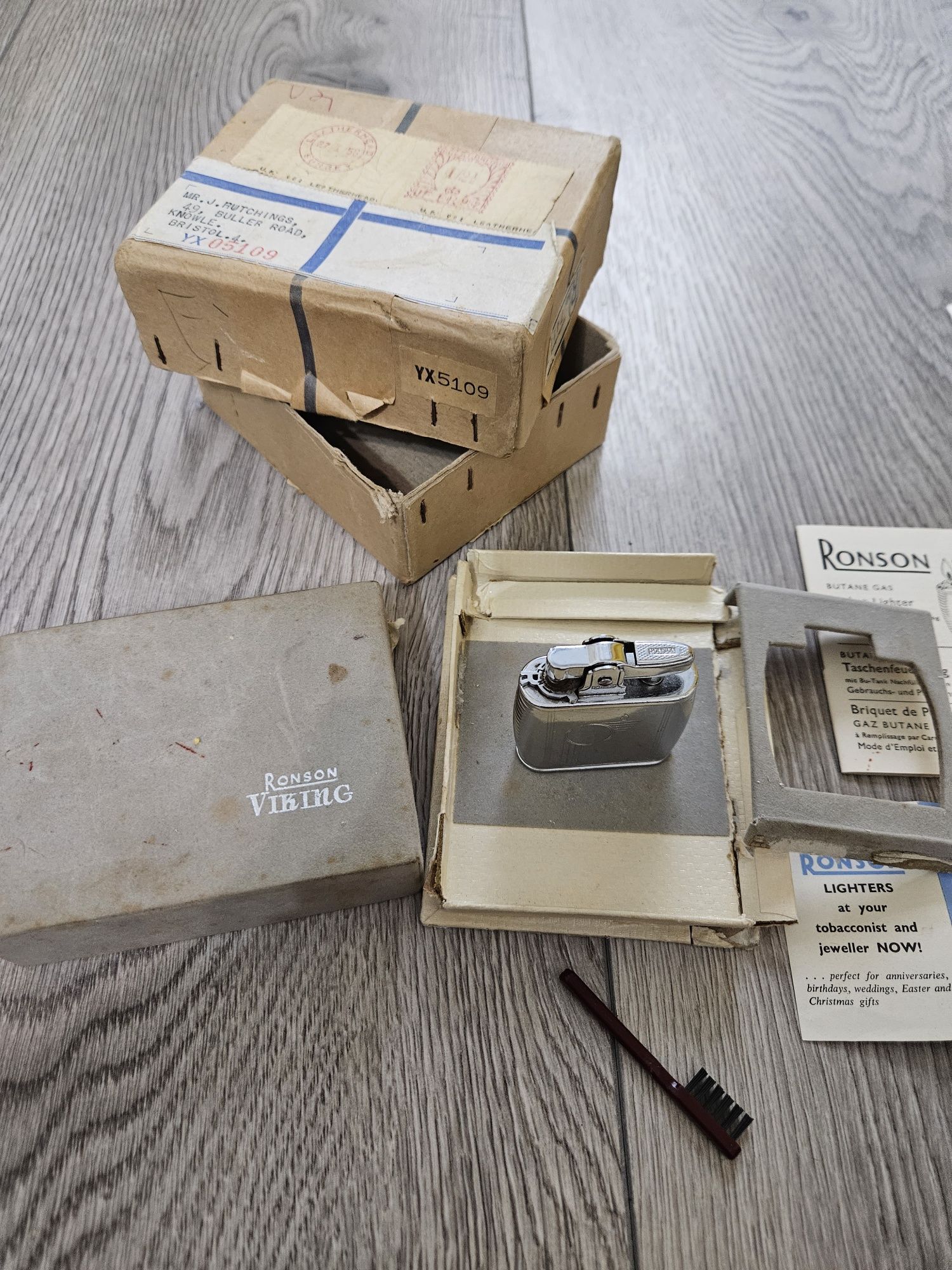 Bricheta veche de colecție Ronson
