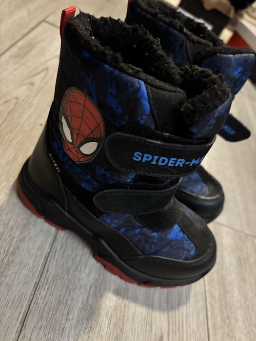 Детски топли ботуши на спайдърмен