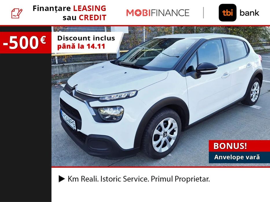 Citroën C3 TVA inclus, deductibil / Istoric Service / Euro 6