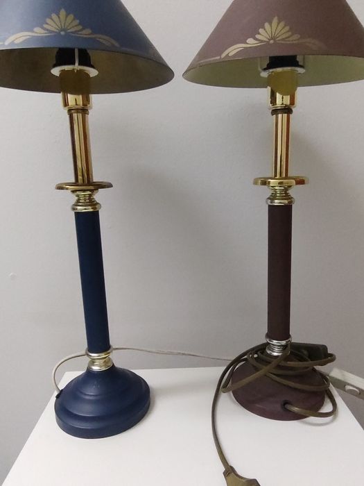 Винтидж настолни лампи 2 бр